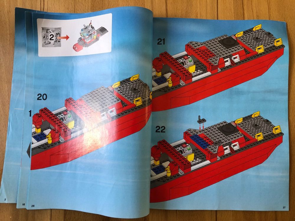 Lego 7207 City Feuerwehrschiff Bauanleitung Fire Boat | Kaufen auf Ricardo