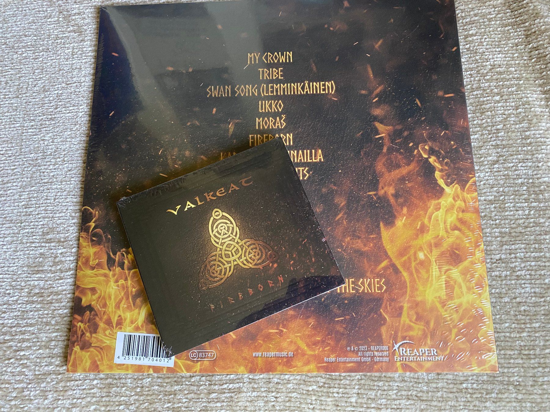 Dischi in vinile: Valkeat – Fireborn / 2 LP & CD – Usato da Basel venduto da Dinosauce 4
