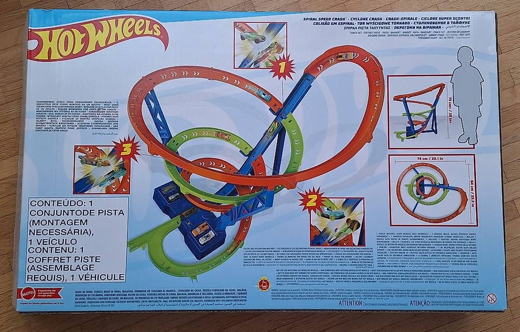 Giocattoli: Hot Wheels HW Crash Spirale – Usato da Nyon venduto da rullorullo 2