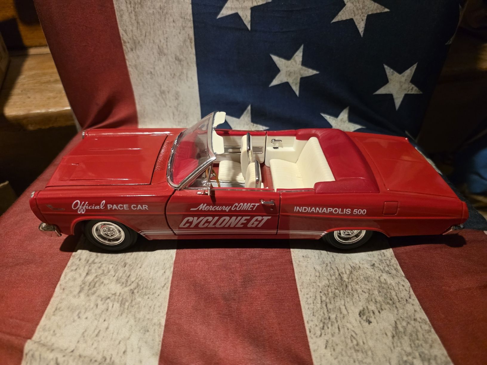 Mercury Modellini d'auto: 66'Mercury Cyclone GT "Pace Car" 1:18 – Usato da Goldingen venduto da Muscle_Cars84 1