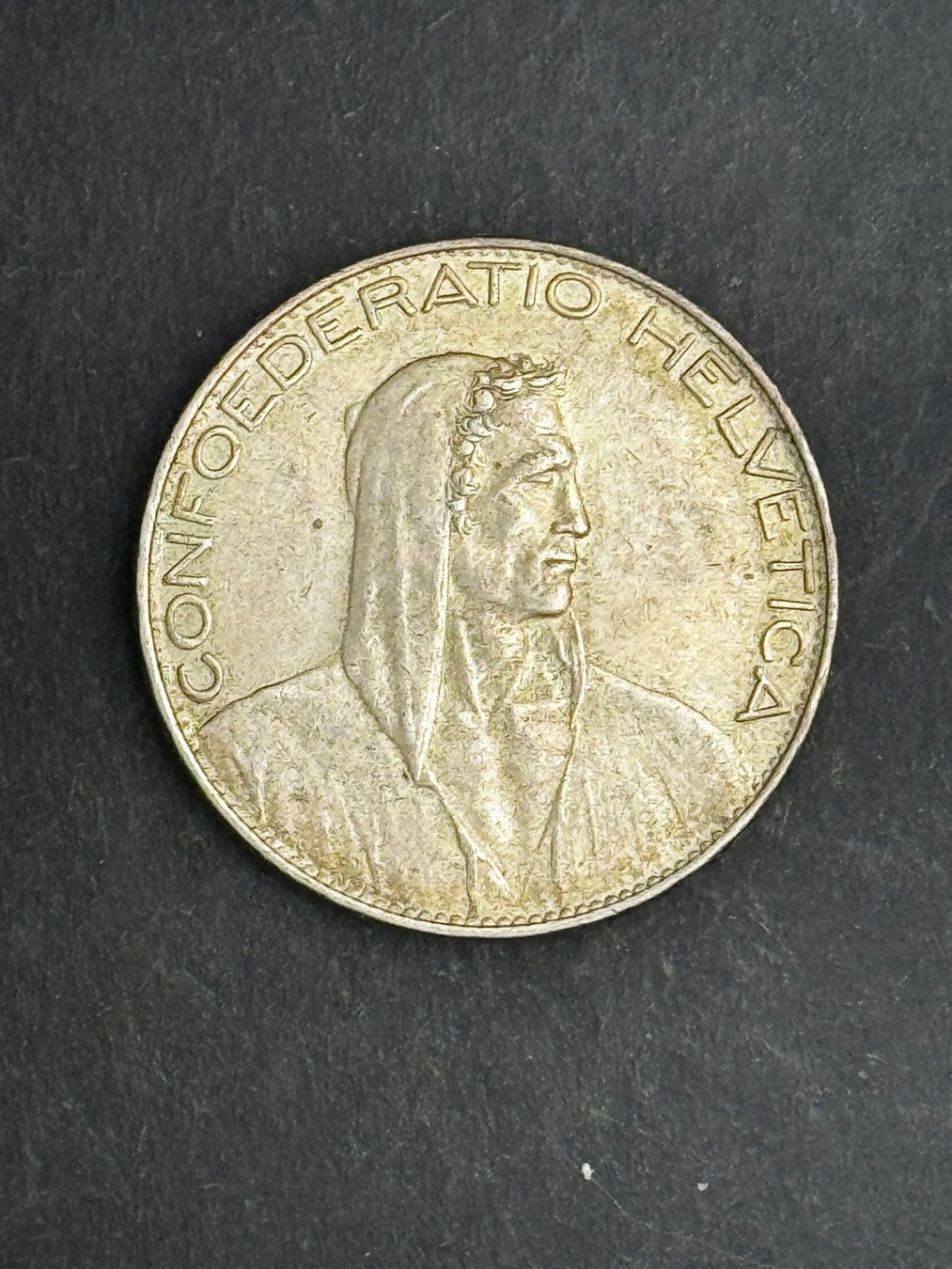 Tutti le monete: 5 Franken 1926 B - Silber – Usato da Oberwil (Dägerlen) venduto da Kurkuma