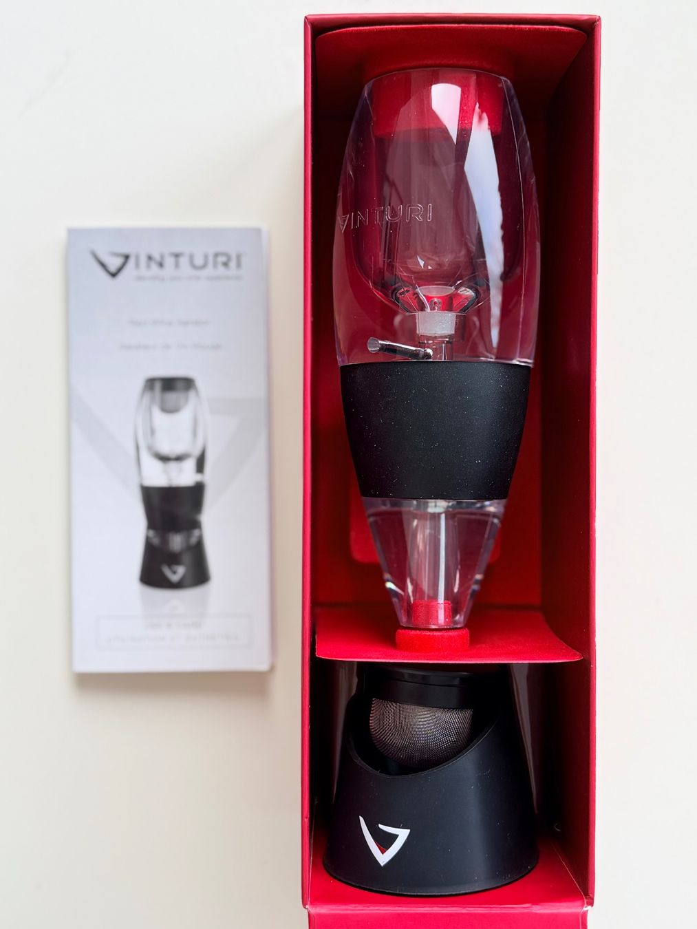 Vino: Vinturi red wine aerator - Perfect taste! – Nuovo e nell'imballaggio originale da Oberwil b. Zug venduto da Morganvob 6