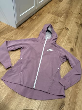 Nike Tech Fleece Jacke Lila/Weiss
