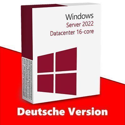 Microsoft Software: Microsoft Server 2022 Datacenter 16-core – Gebraucht aus Vaduz von KeysDistributionGmbH