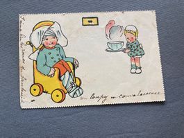 Alte Ansichtskarte, Kindersujet,Top Zustand, Rarität!