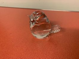 Hadeland Norway Vintage Figur Vögel aus 60-er Jahre, Crystal