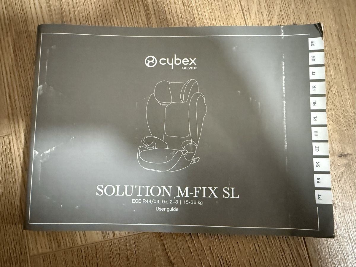 Cybex Seggiolini per auto: Kindersitz Cybex Solution M-Fix SL lila gebraucht – Usato da Stallikon venduto da gizspee 4