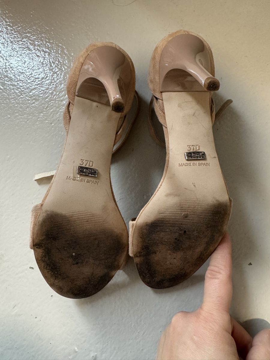 Buffalo Scarpe da donna: Buffalo Echtleder Sandale, Grösse 37 – Usato da Bergdietikon venduto da LA-Sunshine 1