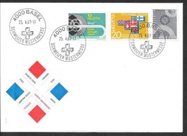 Sonderbrief S. 632 Muba Basel 25.4.1967