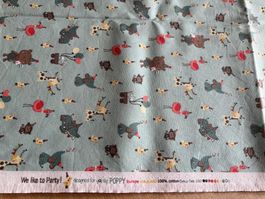 Baumwollstoff Ökotex von Poppy
