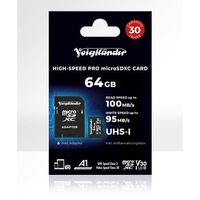 Voigtländer High-Speed Prof. microSDXC 64GB UHS-I