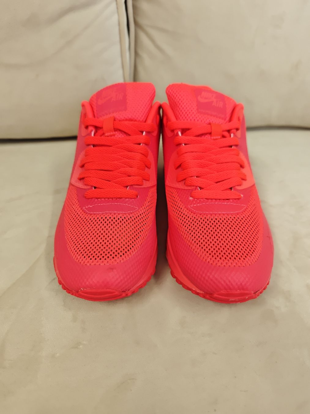 Nike Scarpe da uomo: Nike Air Max 90 Hyperfuse Solar Rot EUR 42.5 – Nuovo (secondo la descrizione) da Niederrohrdorf venduto da TK8700 1