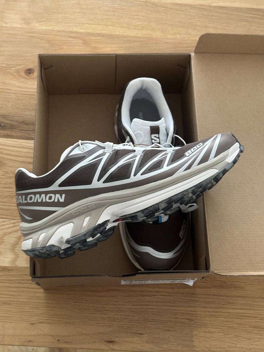 Salomon Scarpe da uomo: Salomon XT-6 Brown/walnut/silver – Nuovo (secondo la descrizione) da Zürich venduto da giugiu.