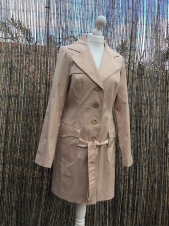 Trench-Coat/Veste beige NO EXCUSE, taille M/38, NEUF
