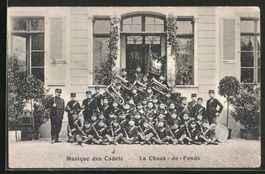 La Chaux-de-Fonds, Musique des Cadets, vers 1925