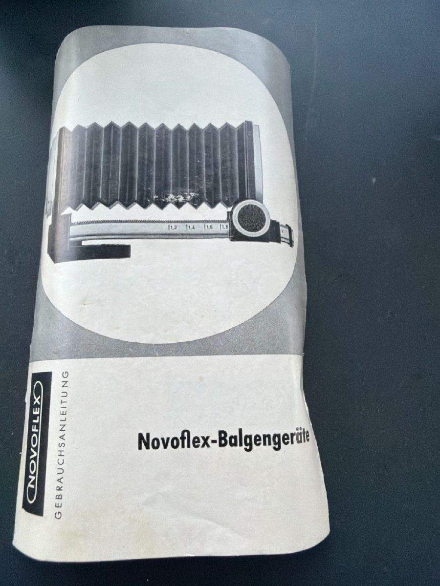 Fotocamera: Novoflex Balgengerät mit Anleitung – Usato da Sumiswald venduto da Katja-Yves 3