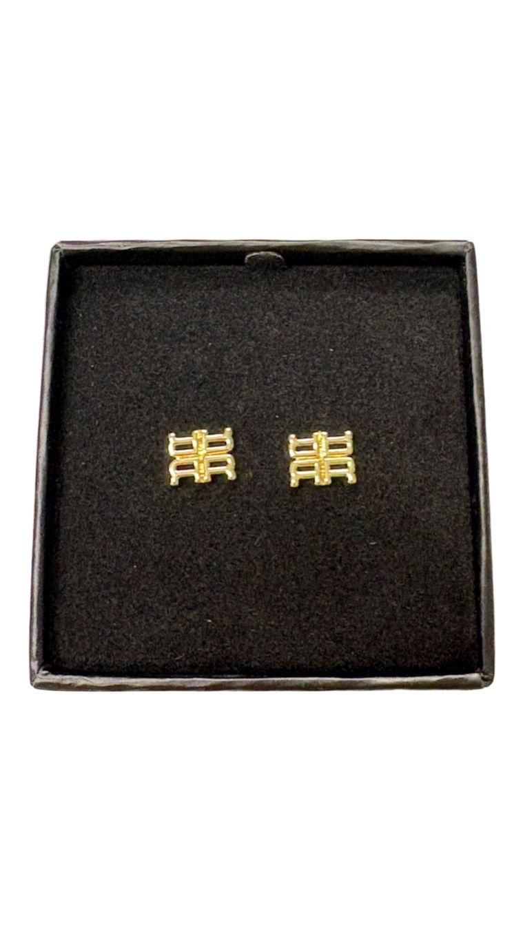 Ohrringe & -stecker: Ohrstecker Riani gold neu Box Logo – Neu und originalverpackt aus Regensdorf von secondchancefashion