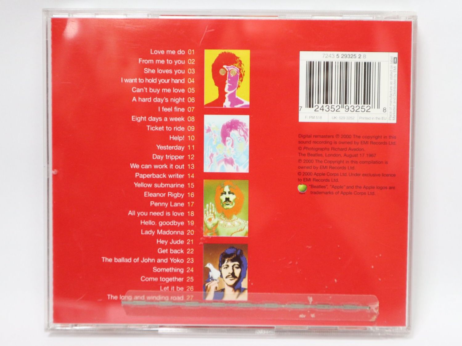 CDs: CD The Beatles 27 No.1 Singles – D'occasion à Eschenbach SG par Astalavista 1
