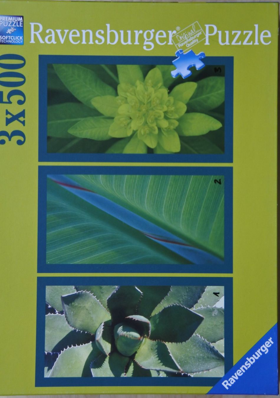 Ravensburger Puzzle: Ravensburger Puzzle 3 X 500 Teile – Usato da Bäch SZ venduto da Parog
