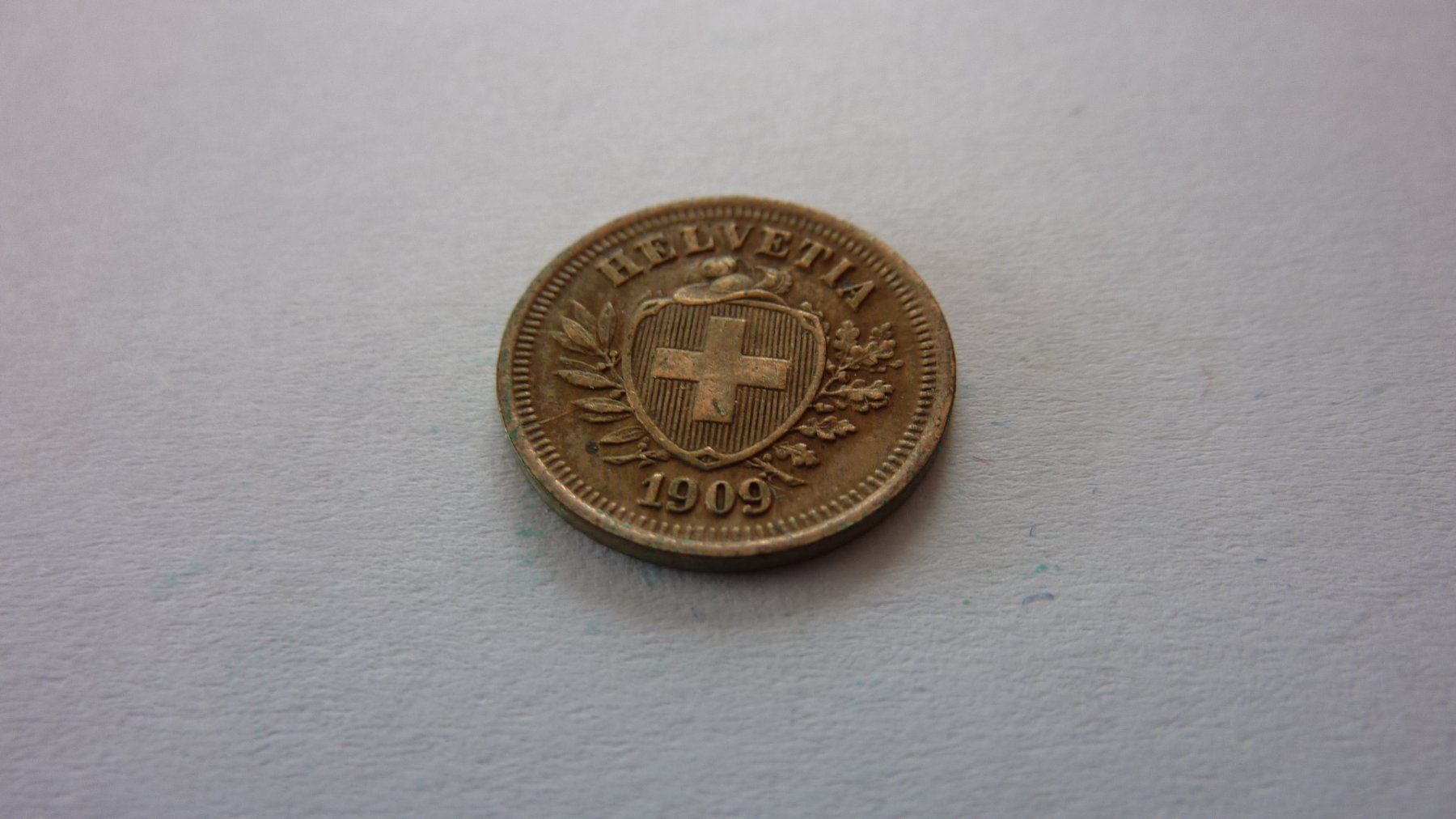 Toutes les monnaies: Uralter Einräppler 1909 , vorzüglich – Neuf (Voir description) à Birrwil par Schnaepli 2