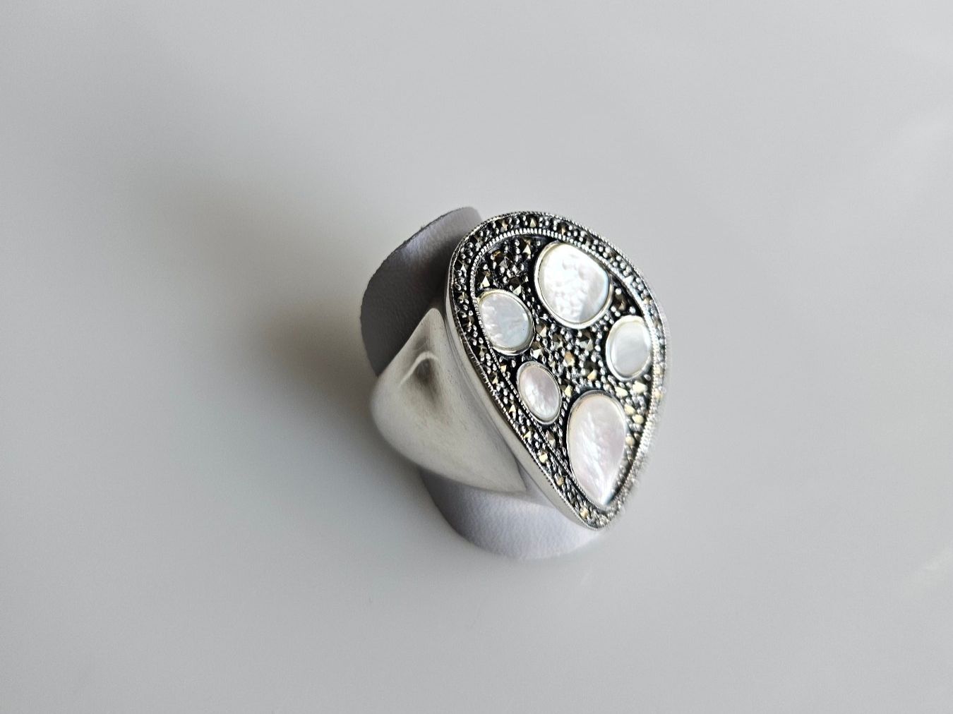 Ringe: Silberring mit Perlmutt Grösse 52 – Neu (gemäss Beschreibung) aus Winterthur von ste_tcx5 1