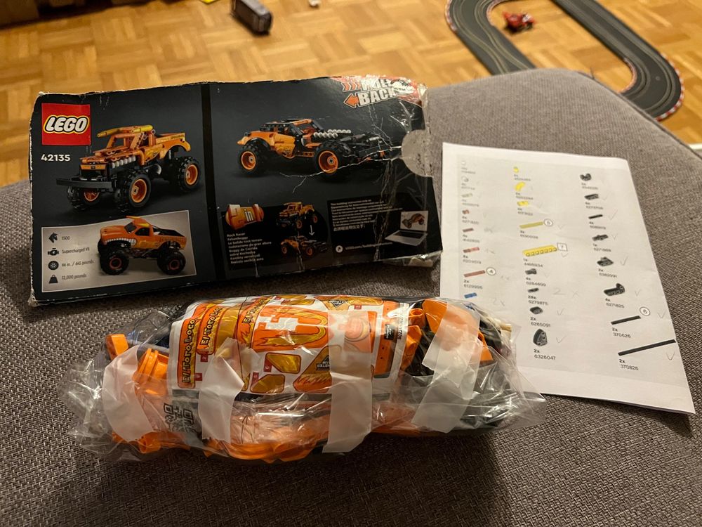 Lego Technic 42135 unvollständig, aber neu | Kaufen auf Ricardo
