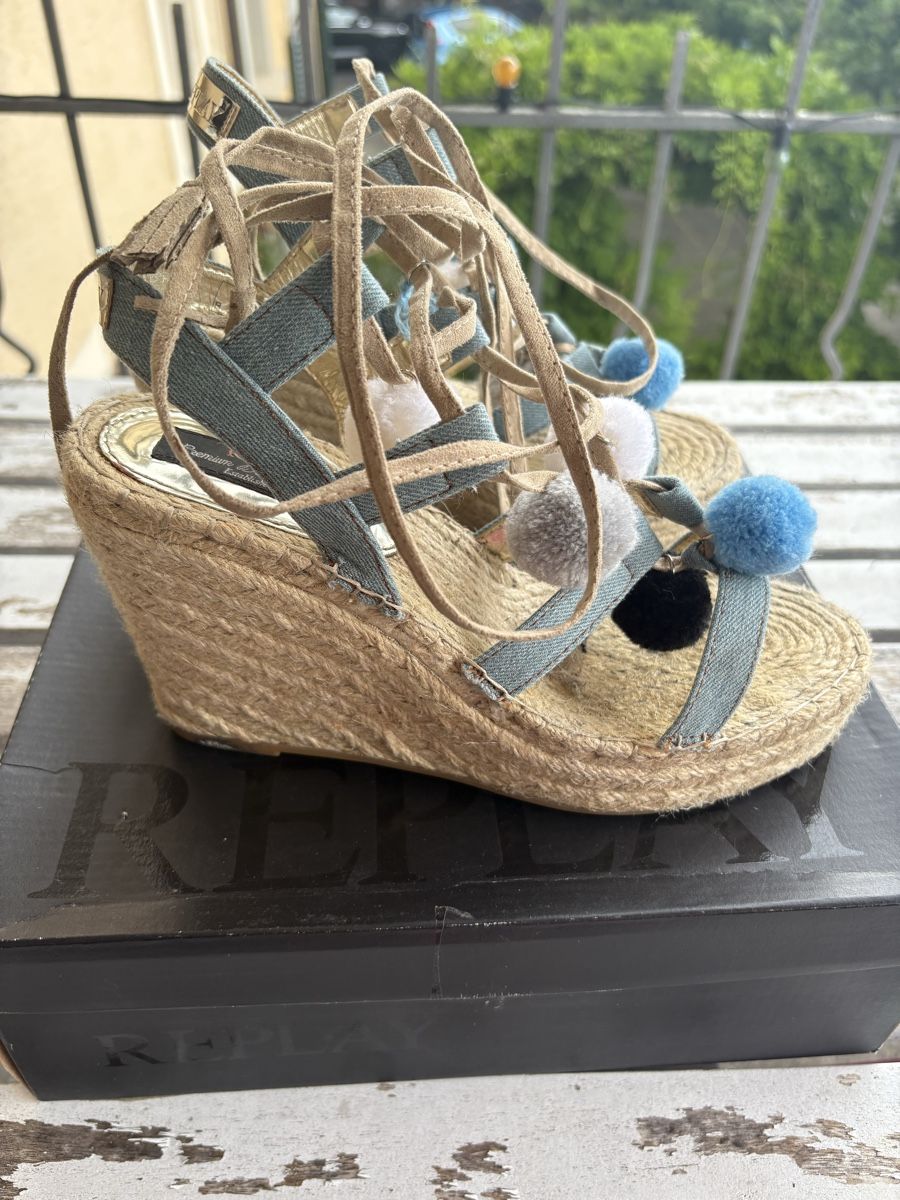 Replay Scarpe da donna: Replay Keilsandalen, Gr. 39 – Usato da Bern venduto da Princesse_Stephanie