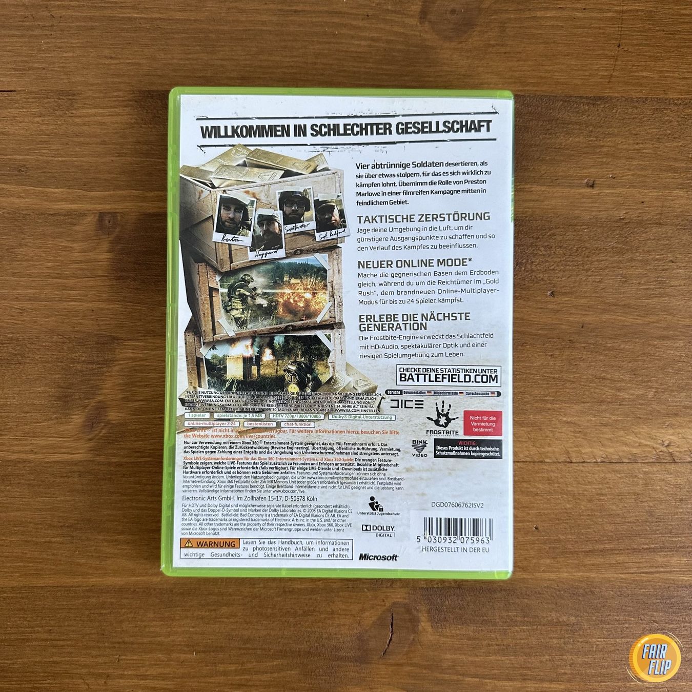 Spiele: Xbox 360 Battlefield Bad Company Classics – Gebraucht aus Luzern von fairflip 2