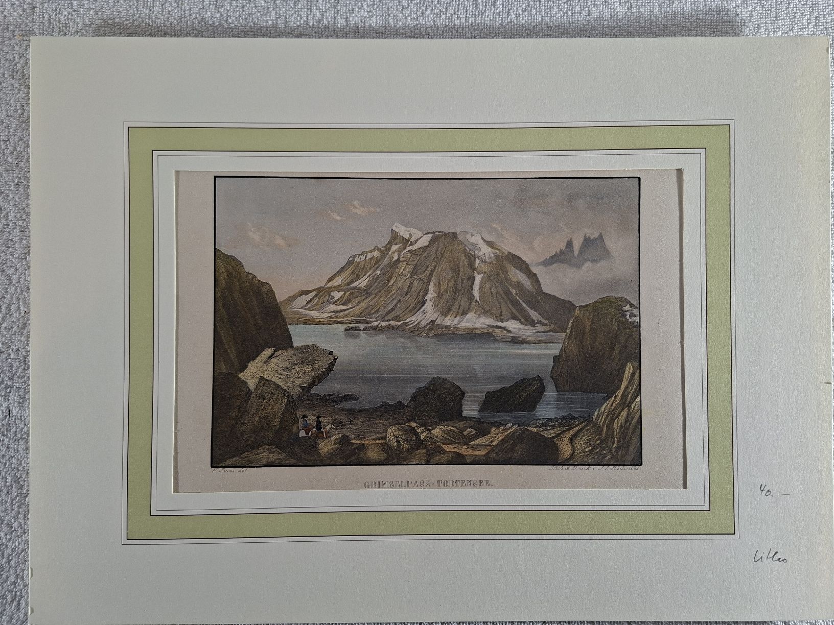 Incisioni: Lot 9  5 Stiche berner Oberland  – Usato da Grindelwald venduto da carro5