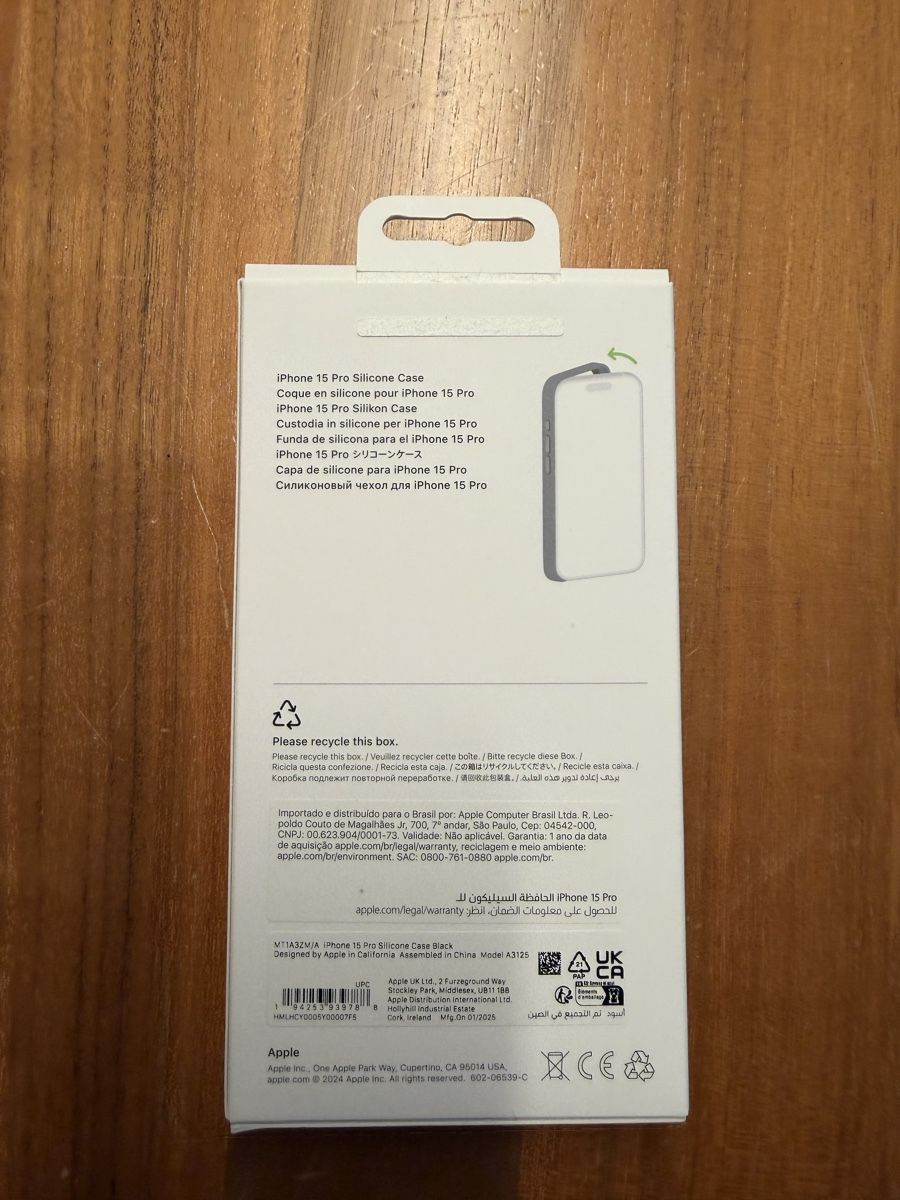Apple Cover & Protezioni schermo: iPhone 15 Pro Silikon Case MagSafe neu - black – Nuovo e nell'imballaggio originale da Glis venduto da bambalusi 1