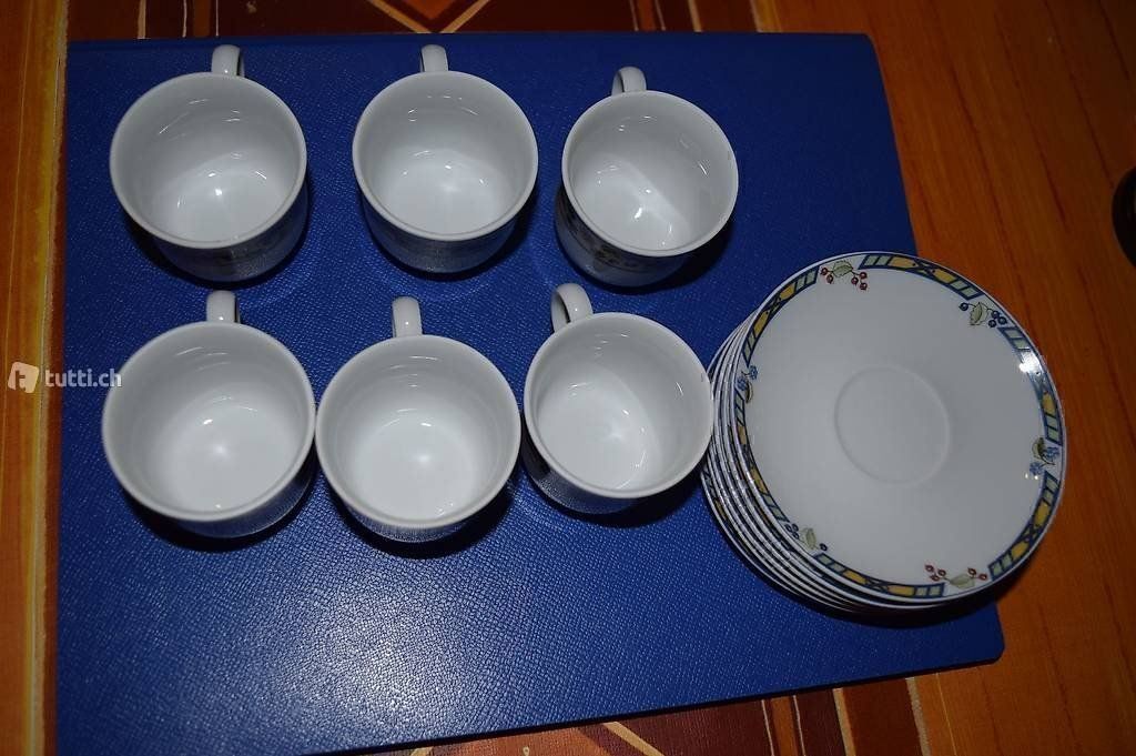 Set di piatti: Set da 6 caffé - Bavarian Porzellan – Usato da Coldrerio venduto da camillo71 3