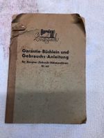 Bedienungsanleitung BERNINA Nähmaschine Kl. 117