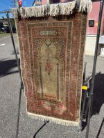 Kayseri Floss Seide, 112 x 63 cm Teppich handgeknüpft sauber