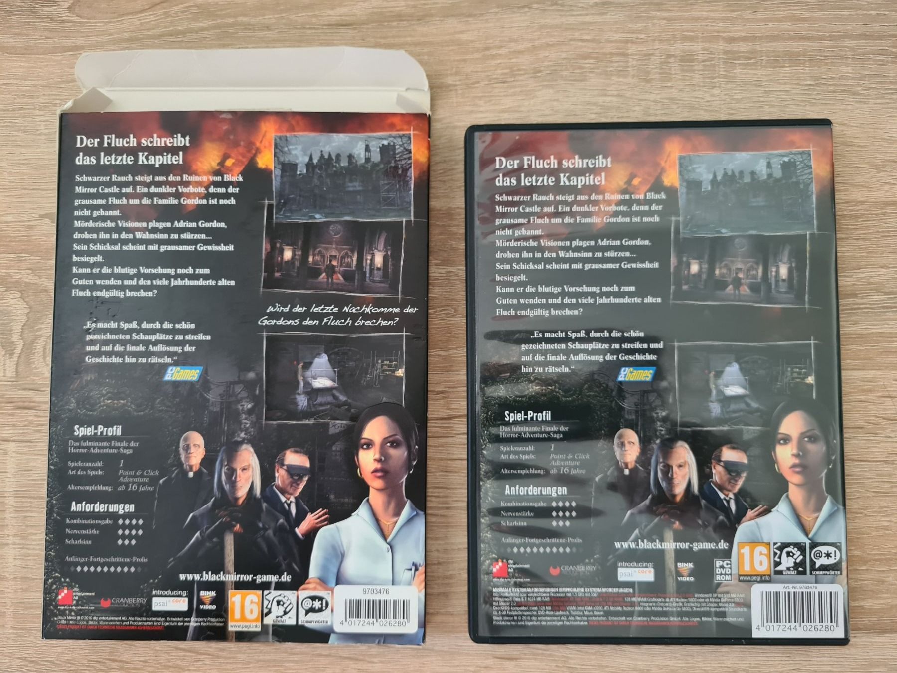 Giochi: Black Mirror III 3 (German Cover) - PC – Usato da Carouge GE venduto da Gasco 1
