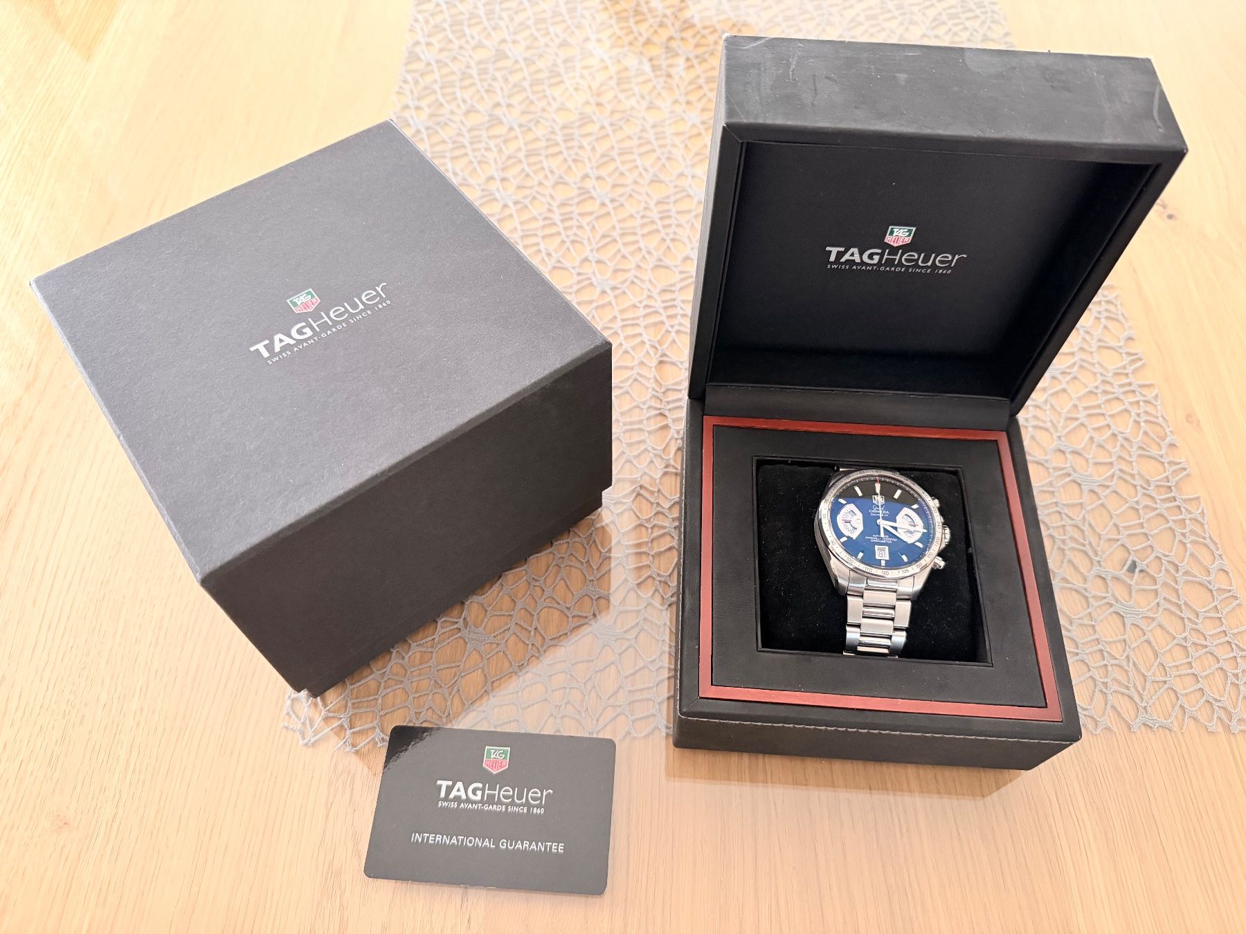 Tag Heuer Orologi: Tag Heuer Big Carrera – Usato da Wohlen AG venduto da esatrina