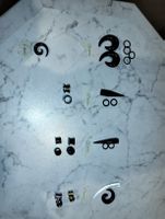 Piercing Set: Tunnel, Plug, Dehner - Diverse Grössen!