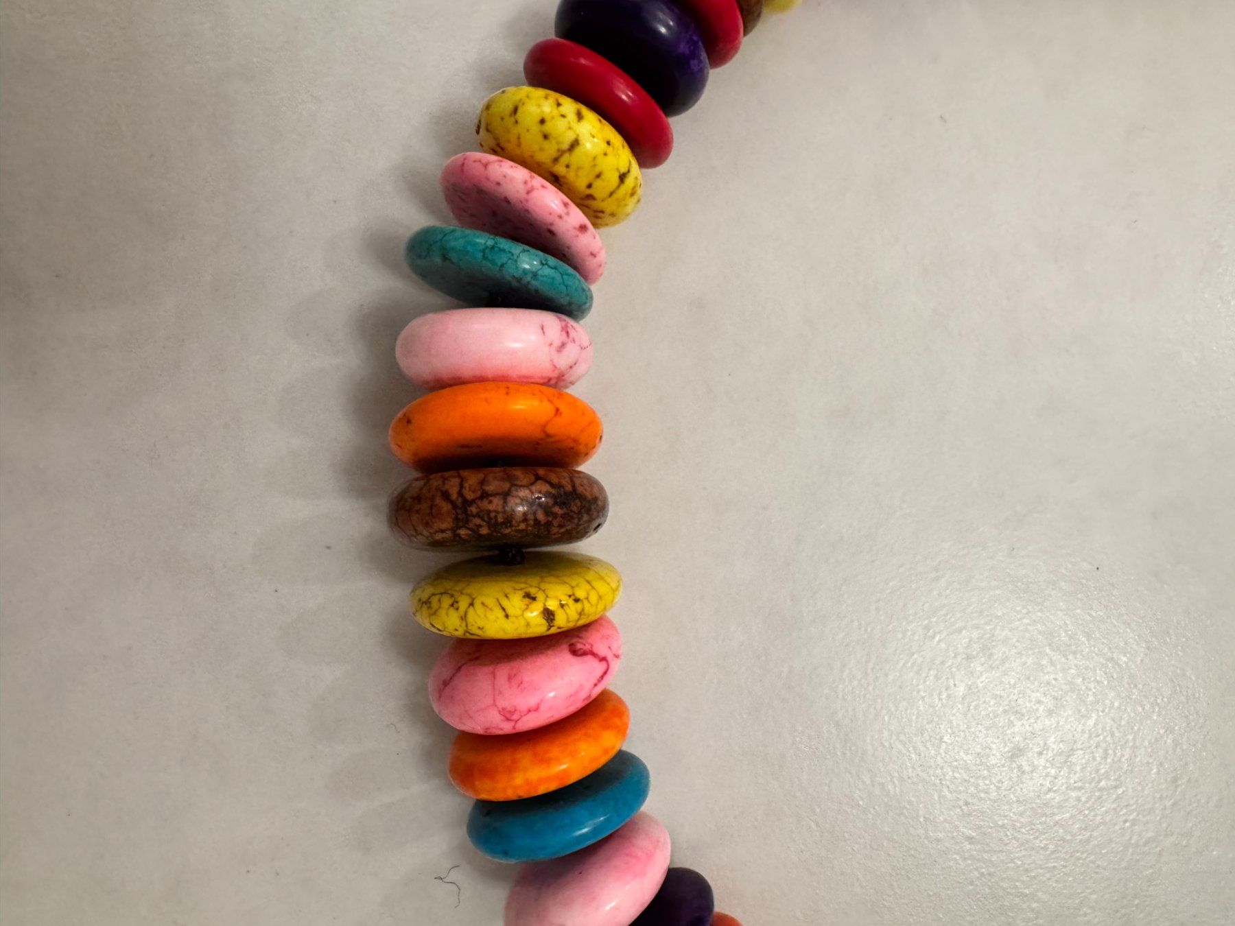 Ketten: NEU: Bunte Keramikkette – Neu (gemäss Beschreibung) aus Maienfeld von Fashion_2009 1