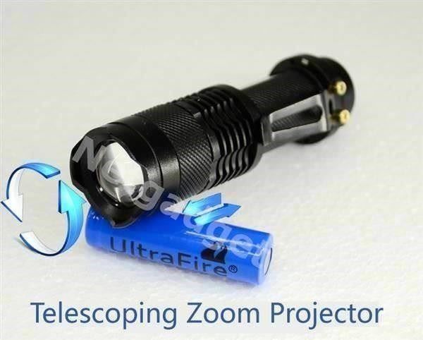 Lampen: Flashlight 3 Modes 500lm 3W XR-E Q5 Cree – Neu und originalverpackt aus Yverdon-les-Bains von Netgadget_SARL 1