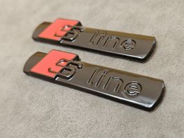 Audi S Line Emblem Logo Kotflügel Q1 Q2 Q3 Q4 Q5 Q7 Q8 RSQ3