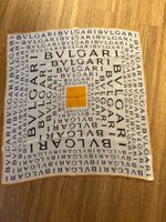 Elegantes Bulgari Foulard 100% Seide(ca.43x43cm) - original