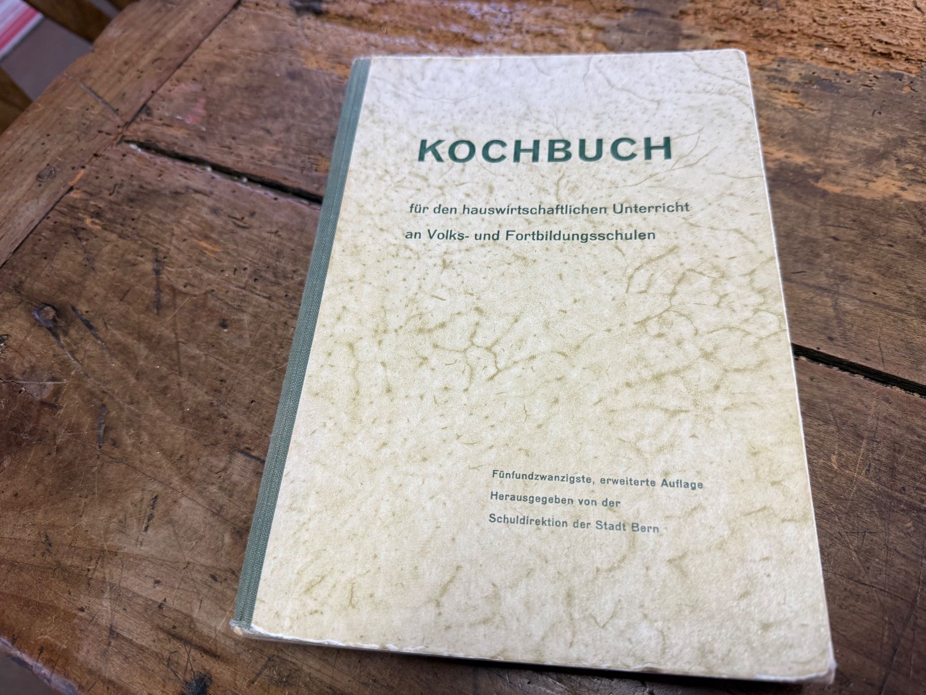 Bücher: Altes Berner KOCHBUCH 1958 – Gebraucht aus Bern von Jwpm66