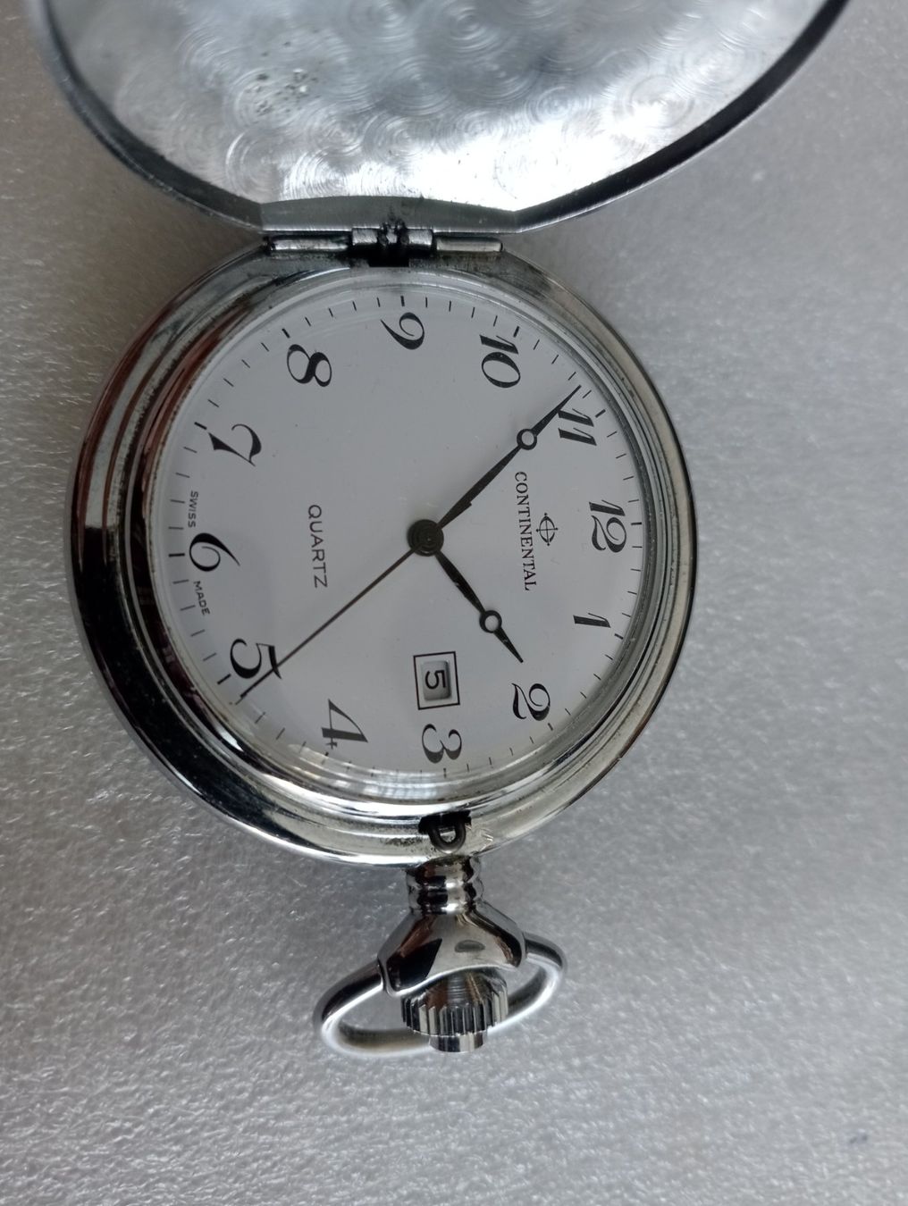 Continental Orologi: Schöne Taschenuhr "Continental" Swiss Made – Difettoso da Zürich venduto da sendbad 1