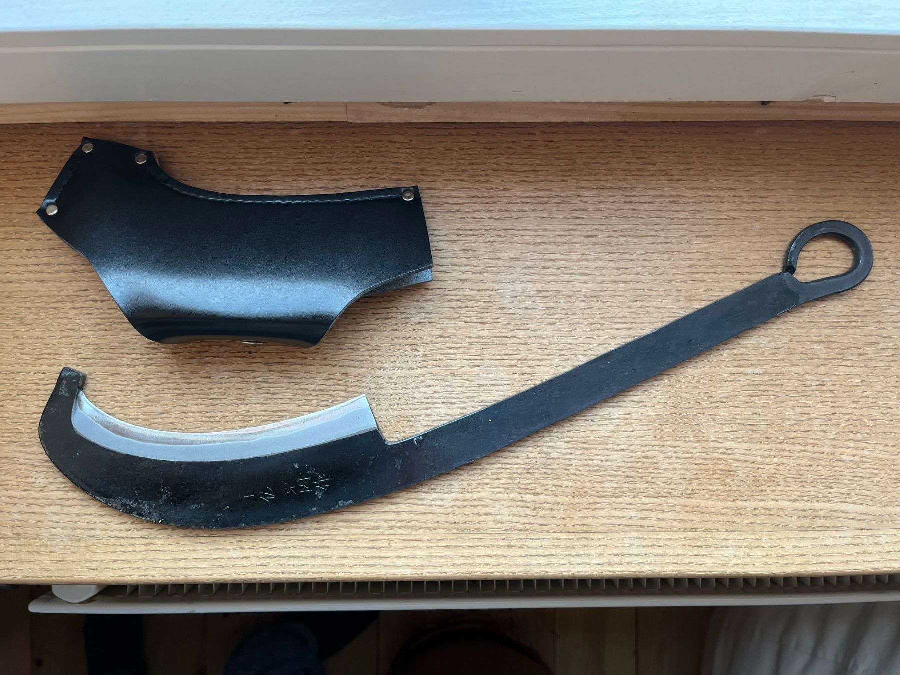 Küchenmesser: Japanisches Hackmesser Nata Machete Japan Messer – Neu (gemäss Beschreibung) aus Wernetshausen von fahrradohnebremsen 1