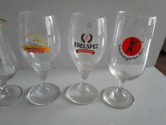 Gläser: Bier Gläser Brauerei Schützengarten – Gebraucht aus St.Gallen von Stocken64 1