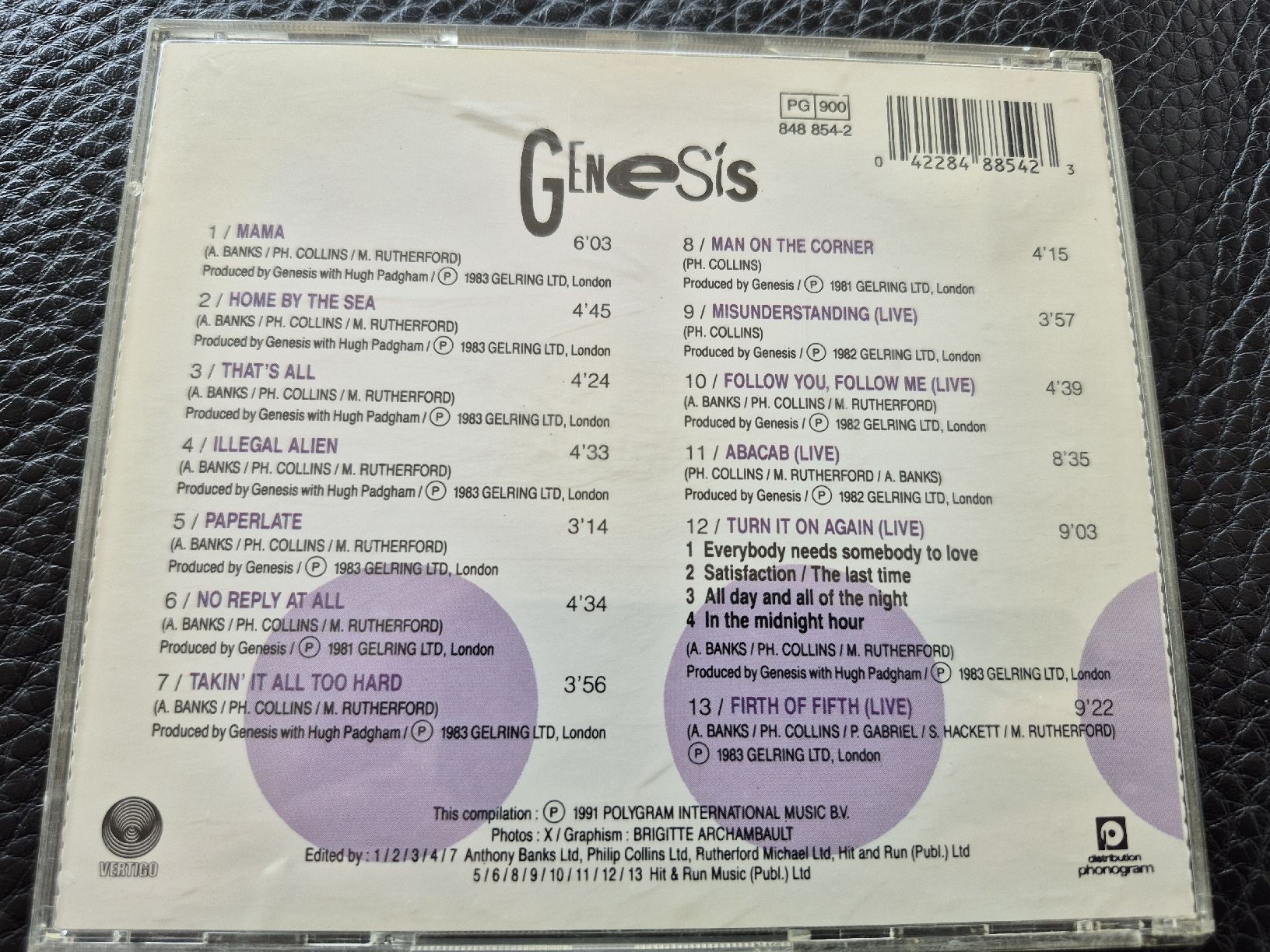 CD: Genesis - Turn it on again (Best of '81-'83) – Usato da Bern venduto da Roibusch 1