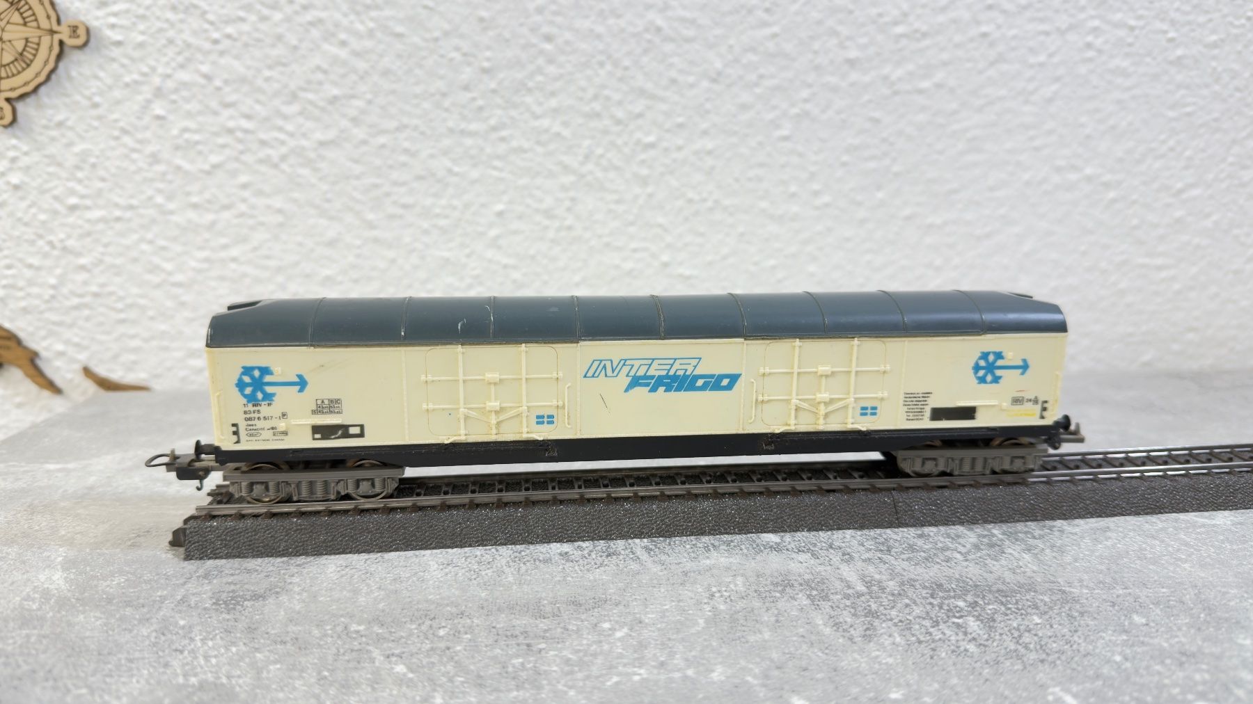 Lima Modellini di ferrovie: Lima Interfrigo Kühlwagen H0 / DC – Usato da Schlieren venduto da rat_lq6b 1