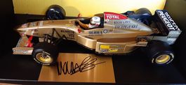 Jordan 196 Peugeot Martin Brundle F1 1996 mit Autogramm 1:18