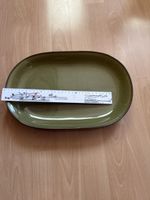Keramik Schale oval gruen 36 gebraucht