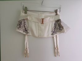 LA PERLA Suspender belt 100% Silk - Size 40 (3) NEW with tag