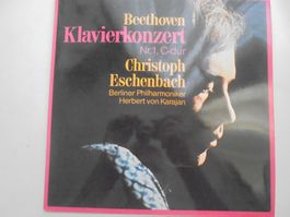 Beethoven "  Klavierkonzert Nr. 1 C-dur "  von Karajan (EX)